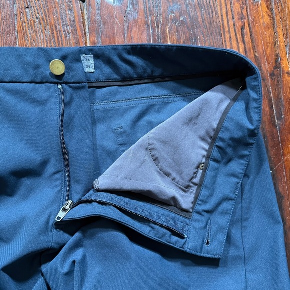 VRST Pants Mens 34x34 Gray Limitless 4-Way Stretch 5 Pocket Straight Fit - Picture 9 of 12